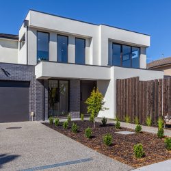 Melbourne,,Australia,-,Circa,October,,2020:,Modern,Townhouse,Building,Exterior